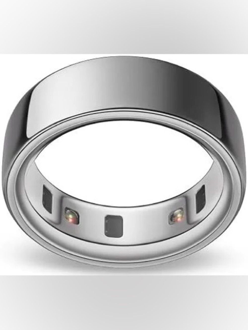 Oura 4 Silver Ring Size 8